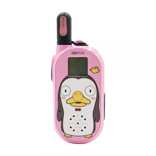 나노펭귄 소형 미아 방지용 안전 용품 캐릭터 생활무전기 nano Duo, nano Duo(핑크)