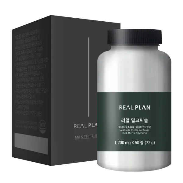 리얼플랜 밀크씨슬 60정 1개