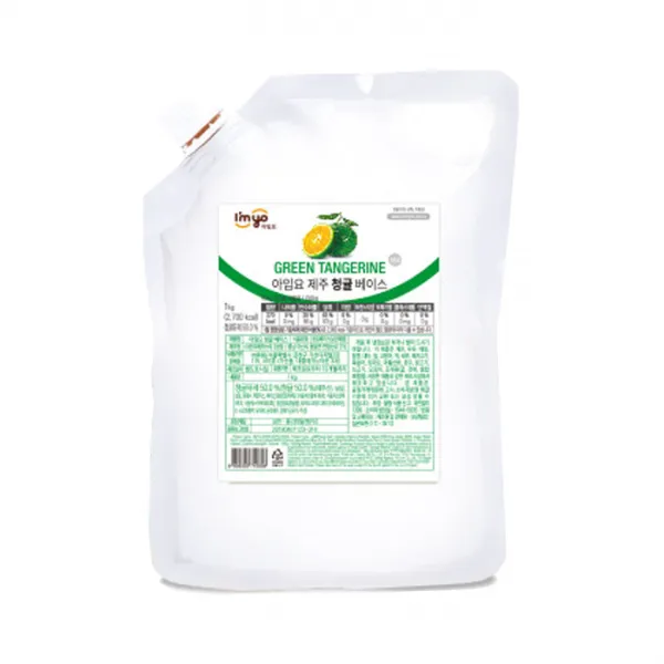 아임요 청귤 베이스 농축액 1kg, 1개