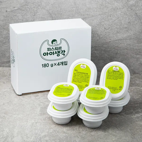 파스퇴르 아이생각 이유식 완료기 12~14개월 C세트, 180g, 4개