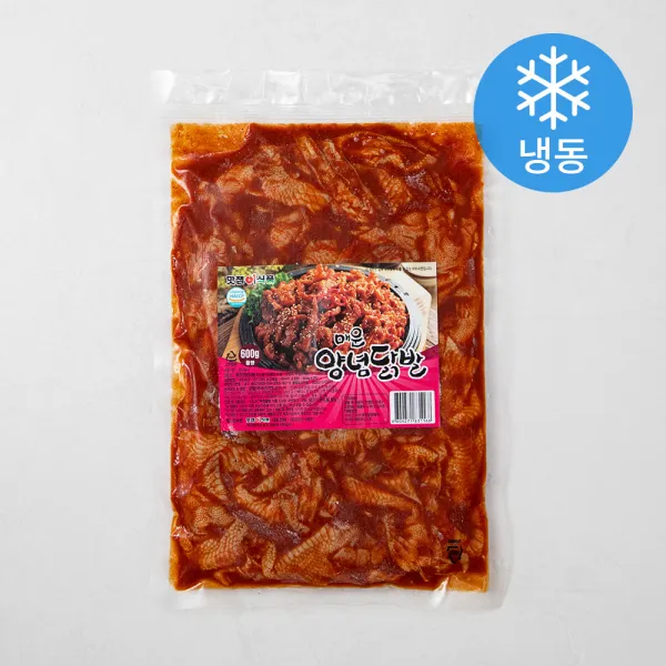 맛잽이식품 매운양념닭발 냉동 600g 1개