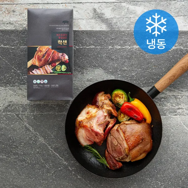 제주흑돼지 황칠 담은 학센 (냉동), 350g, 2개