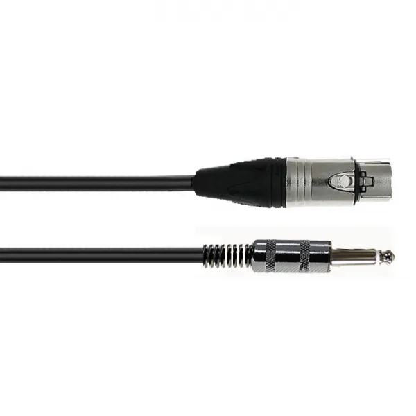 엠시즈 프로 XLR 암수 양캐논 마이크 커넥터 프리미엄 케이블 캐논암 55폰 5m, MCX55, 혼합색상