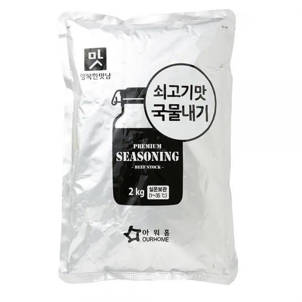 행복한맛남 쇠고기맛 국물내기 조미료 2kg 1개