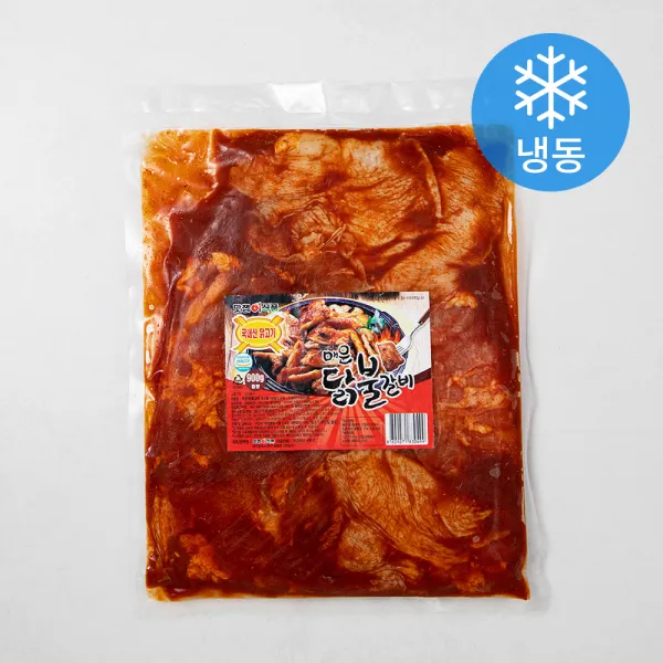 맛잽이식품 매운닭불갈비 냉동 900g 1개