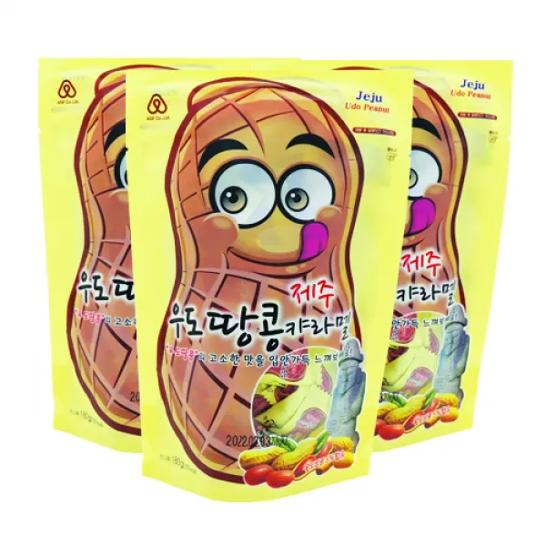 제주 우도땅콩 캬라멜, 180g, 3개