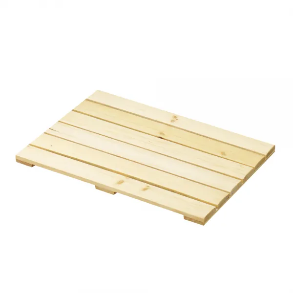 조은세상 소나무 원목 일자 발판 소 630 X 430 X 30 Mm 내추럴 1개
