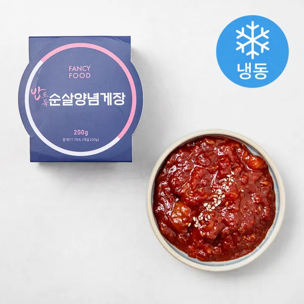 팬시푸드 순살 양념 게장 (냉동), 200g, 1개