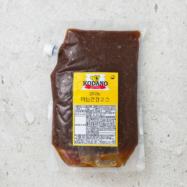 코다노 마늘간장 소스 2kg 1개
