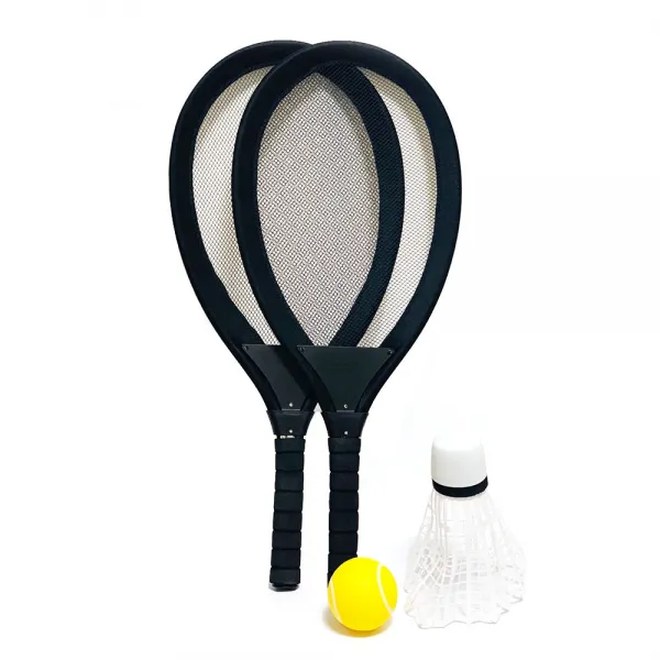 대형라켓 블랙 2p + 셔틀콕 + 공 1세트