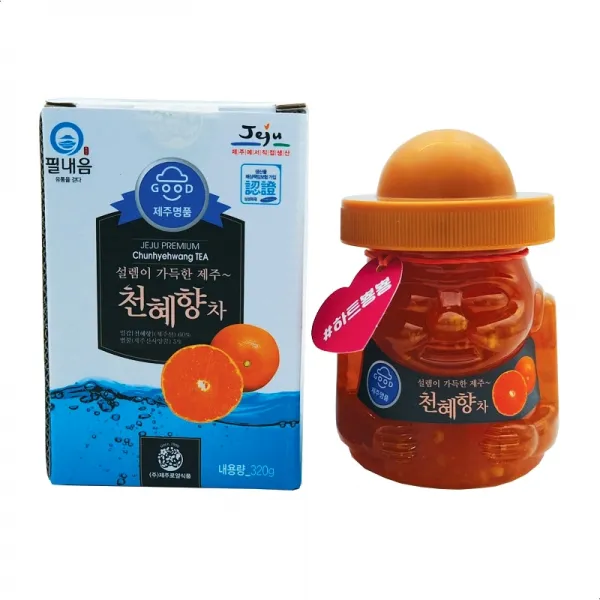 필내음 제주 천혜향차 320g 1개
