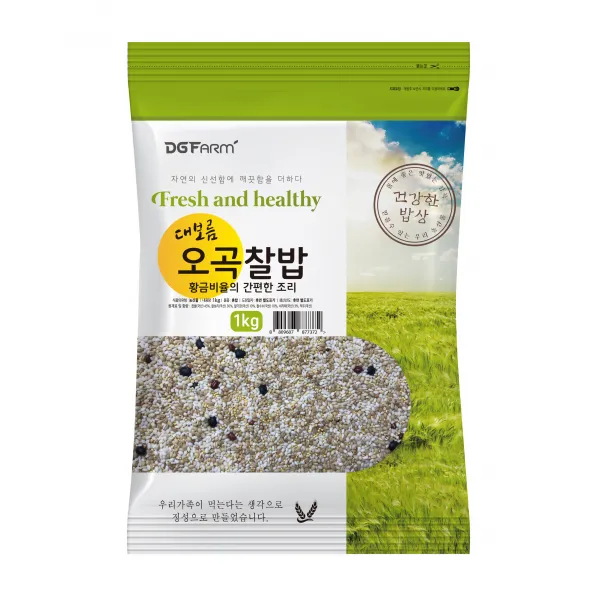 대구농산 황금비율의 간편한 조리 국내산 오곡찰밥, 1kg, 1개