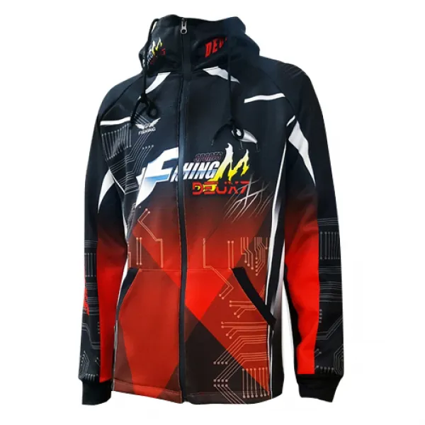 듀스피싱 겨울 바다 낚시 3레이어 윈드 스토퍼 방한 후드 자켓 Wd 05 혼합색상