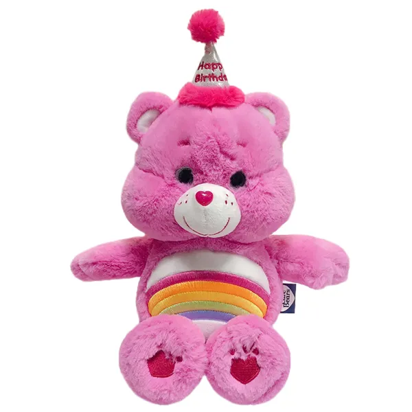 케어베어 생일 봉제인형 치어베어 27cm 핑크