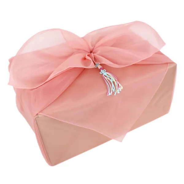 해피툴 단아한 모시 전통 홑보자기 L, 연다홍, 1개