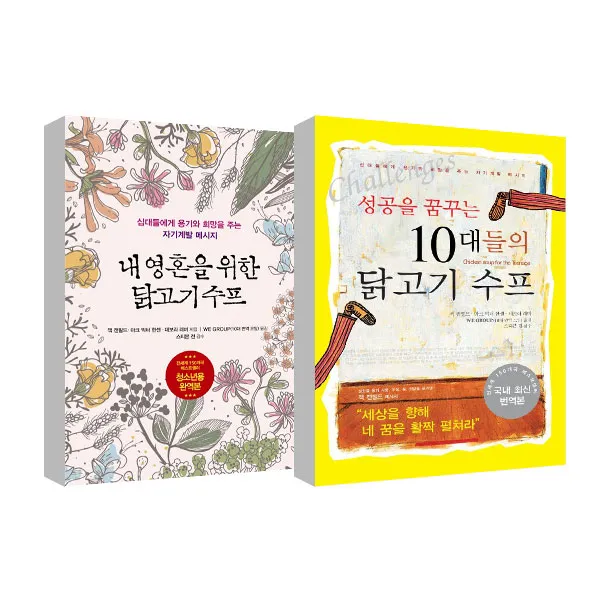 성공을 꿈꾸는 10대들의 닭고기수프 + 내 영혼을 위한 닭고기 수프 2권세트, 꿈과희망