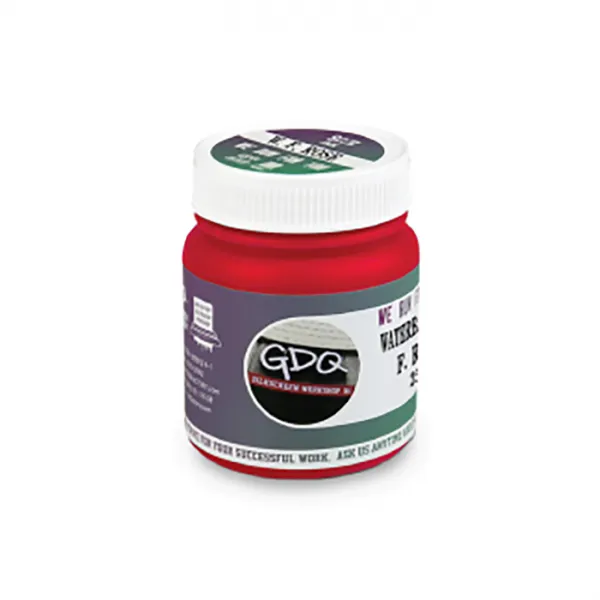 지디큐팩토리 실크스크린 날염용 수성 러버 잉크 500g 형광로즈
