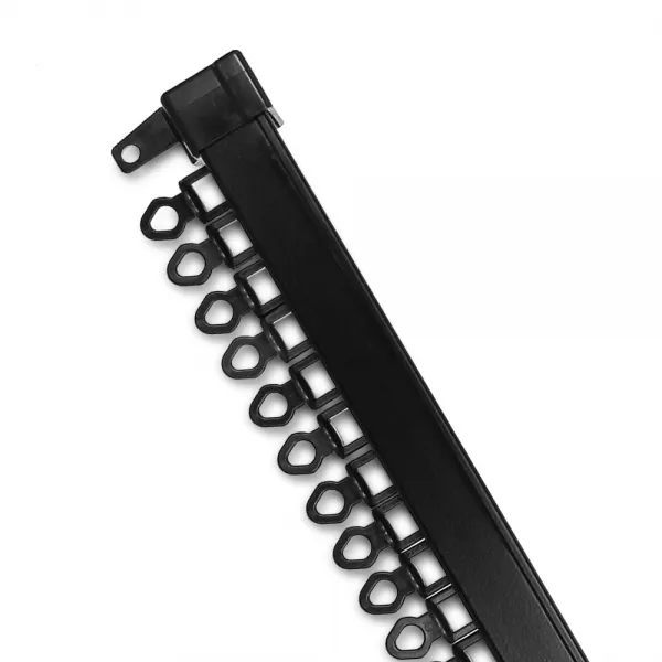 윈도우드레스 암막커튼레일 블랙