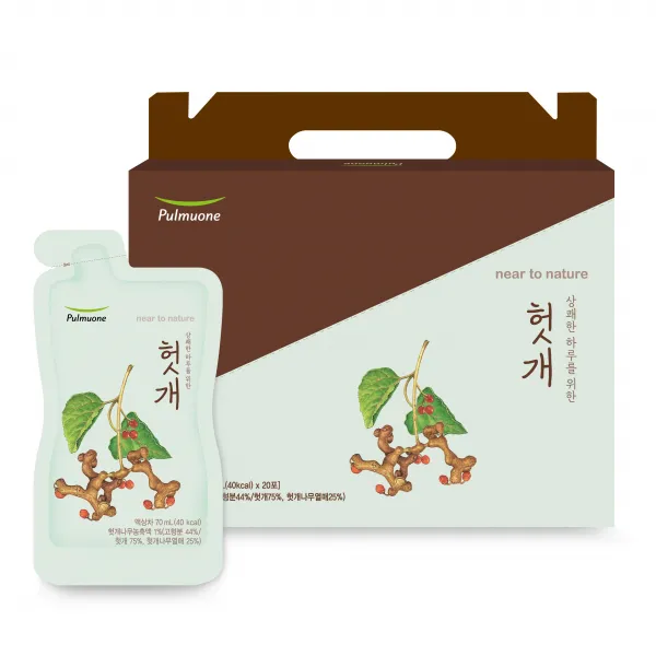풀무원녹즙 니어투네이쳐 헛개즙, 70ml, 20개