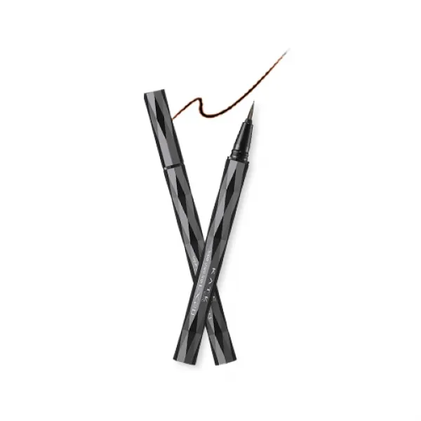 케이트 슈퍼 샤프 펜 라이너 EX 2.0 0.6ml, BR-1 내추럴브라운, 1개