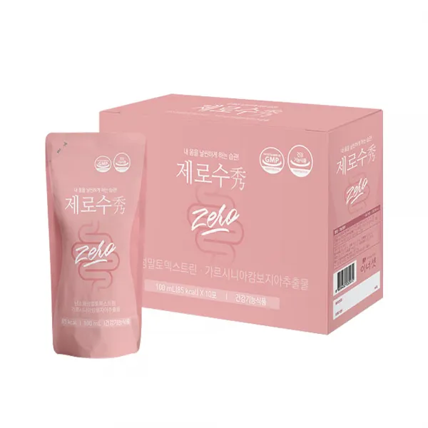 이너셋 제로수, 100ml, 10개