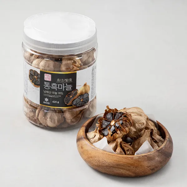 착한상점 효소발효 통 흑마늘 420g 1통