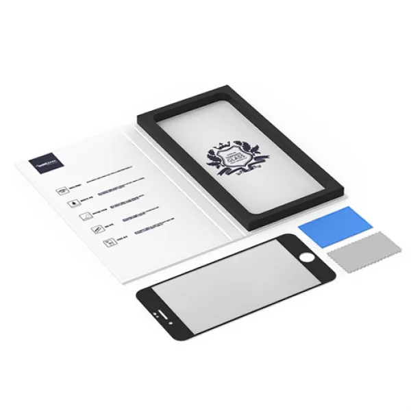 별다섯 사생활보호 프라이버시 휴대폰 강화유리 액정보호필름 블랙 1개