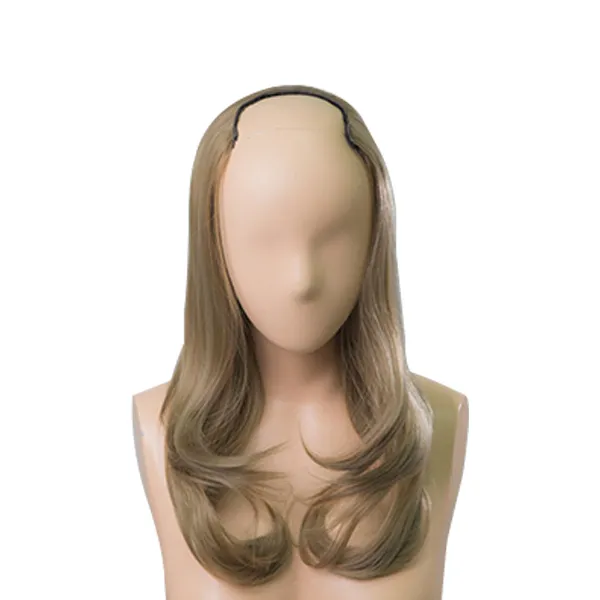 가발나라 여자 U자형 허쉬컷 C컬펌 오픈 반가발 + 엑스트라 피스 2p + 관리 3종 키트 세트 머쉬룸블론드 1세트