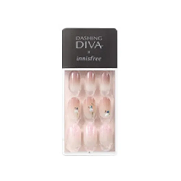 이니스프리 X 데싱디바 매직프레스 네일팁 86호 별빛노을 1개