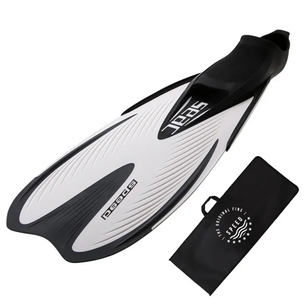 쎄악 스피드 오리발 + 가방 Wht