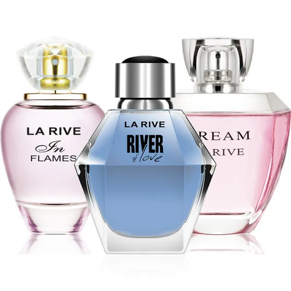 라리브 여자향수 드림 100ml + 인플레임 100ml + 리버오브러브 100ml