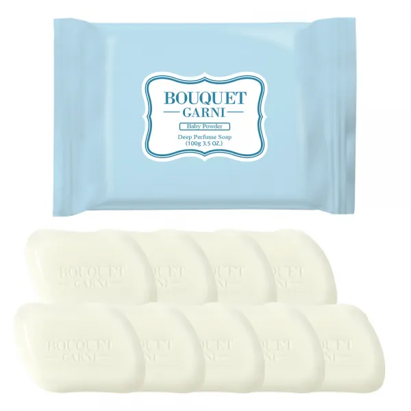 부케가르니 딥퍼퓸 비누 베이비파우더, 100g, 10개