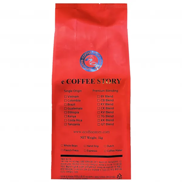 커피스토리 과테말라 안티구아 Shb 워시드 원두커피 1kg 홀빈 분쇄안함 