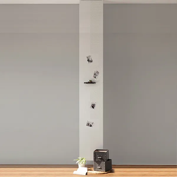 타공판 가벽 인테리어 철제파티션 400 X 2800 Mm 화이트