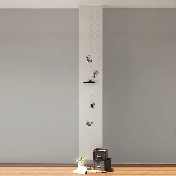 타공판 가벽 인테리어 철제파티션 400 X 2700 Mm 화이트