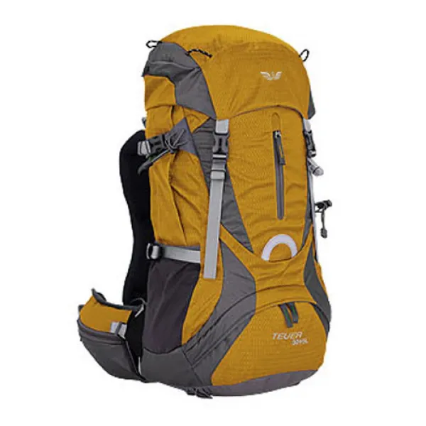 등산배낭 TEUER 30+5L, 머스타드, 23L