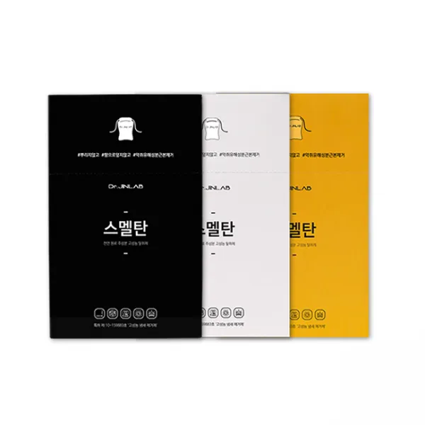 닥터진랩 악취 탈취제 스멜탄 랜덤발송, 90g, 3개