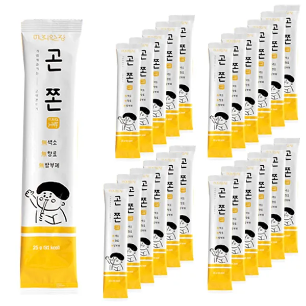 먹취월장 곤쫀, 25g, 24개