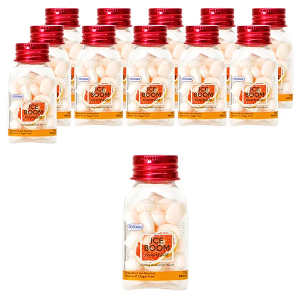 Do'sfarm 아이스붐 자몽향캔디 22g 12개