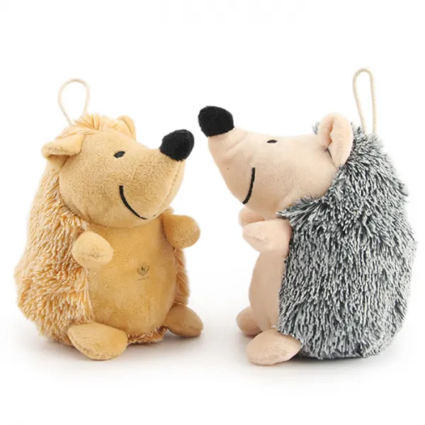 딩동펫 반려동물 고슴도치 장난감 인형 2종세트 혼합색상 1세트