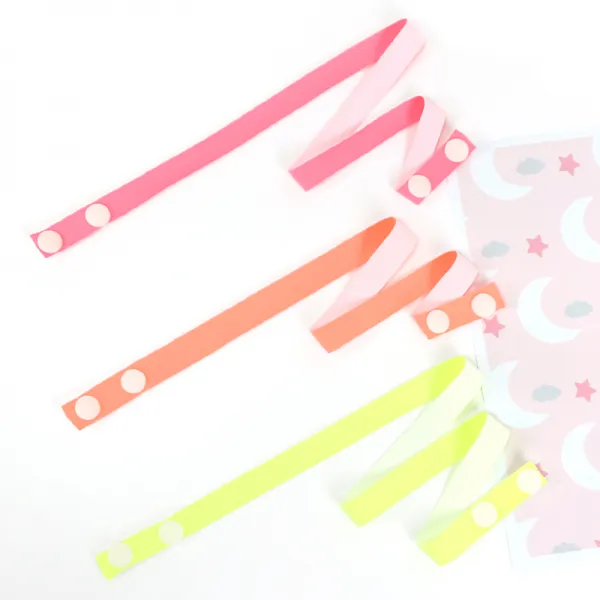 에어로실버 마스크 목걸이줄 형광 3종 세트