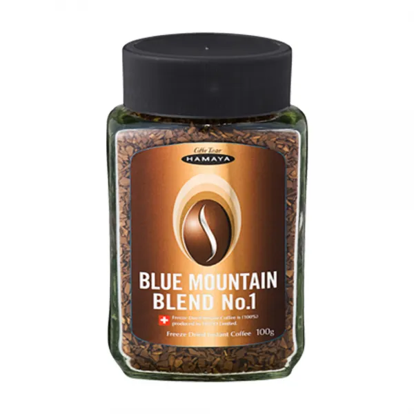 하마야 블루마운틴 블렌드 분쇄커피 병 No1 100g