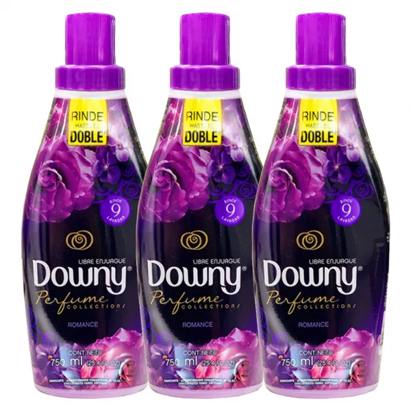 다우니 로맨스 섬유유연제 750ml 3개