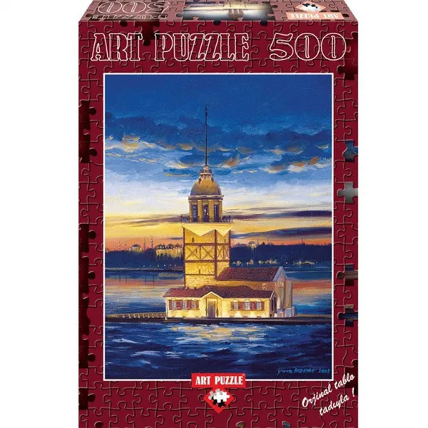 아트퍼즐 메이든 타워의 푸른빛 황혼 직소퍼즐 Ar4159 500피스 혼합색상