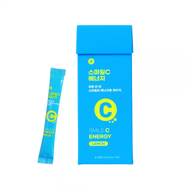 스마일c 에너지 음료분말 레몬맛 2주분 10g 14개