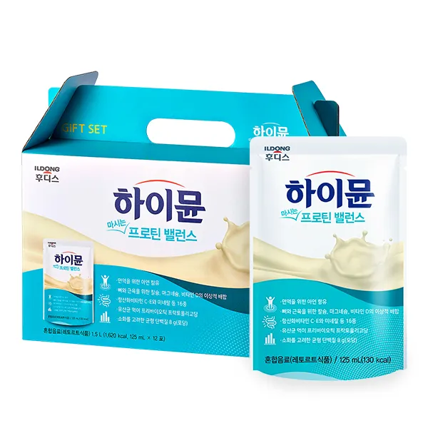 후디스 하이뮨 마시는 프로틴 밸런스 125ml 12개