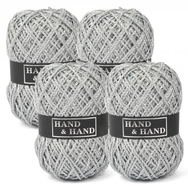 브랜드얀 덜 뜨개실 4p 01 실버 무광