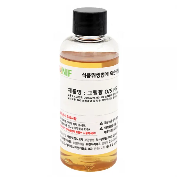 엔아이에프 그릴/불맛향 유용성 OIL TYPE 식품 향료, 80g, 1개