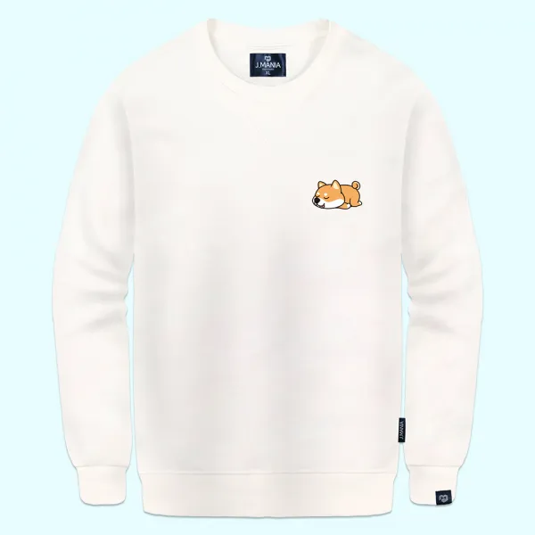 진마니아 슬리핑 시바 루즈핏 빅사이즈 맨투맨 Tl 076