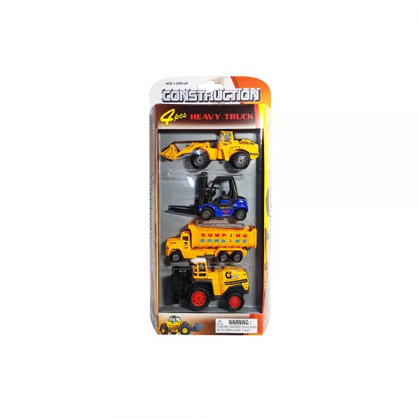 건설 미니카 4p 세트 랜덤발송